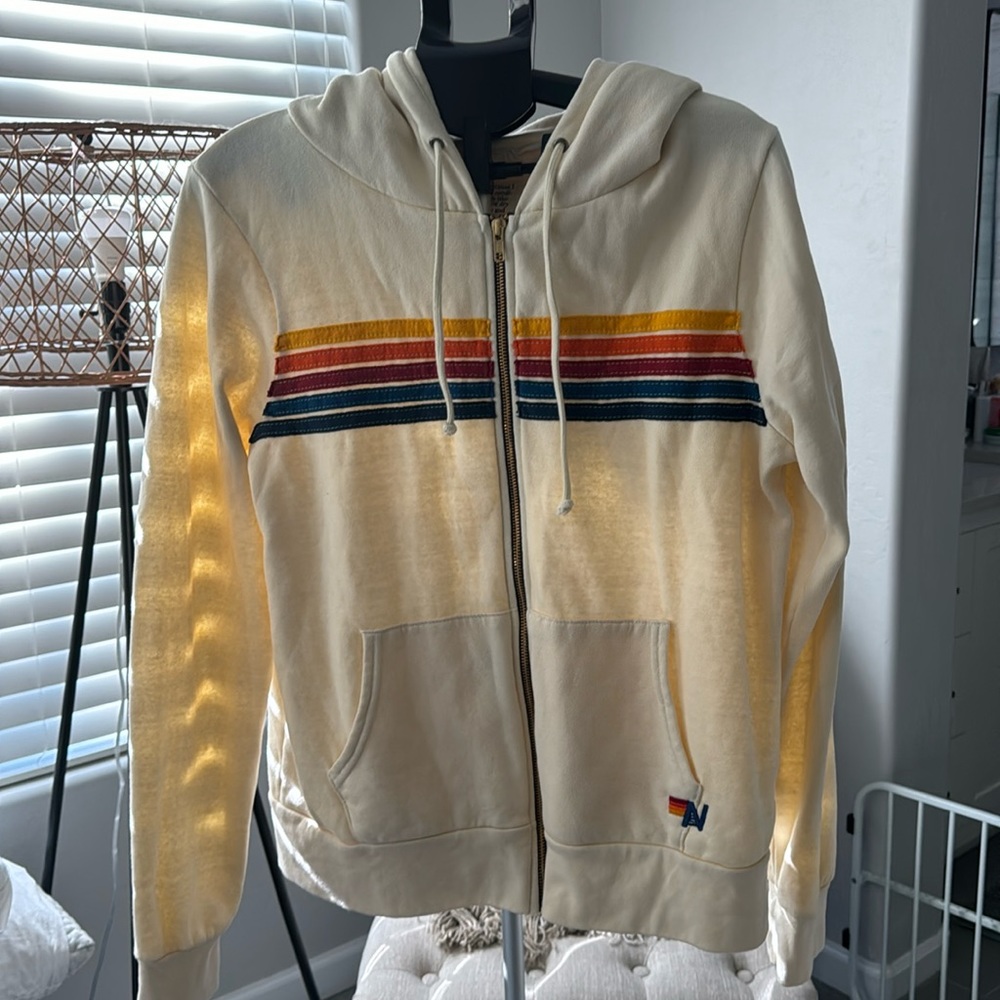 Aviator Nation Cream Sweater